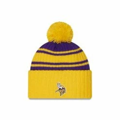 NFL Hats & Caps New Era Minnesota Vikings 2022 Sideline Team Sport Beanie -Cheap New Era Store unnamed file 653