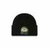 NFL Hats & Caps New Era Green Bay Packers 2022 Salute To Service Pom Beanie