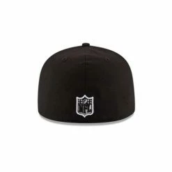 NFL Hats & Caps New Era Minnesota Vikings Black And White Logo 59Fifty Fitted Hat -Cheap New Era Store unnamed file 665