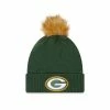 NFL Hats & Caps New Era Women's Green Bay Packers Snowy Beanie -Cheap New Era Store unnamed file 739