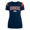 NFL Shirts New Era Women's Denver Broncos Glitter T-Shirt