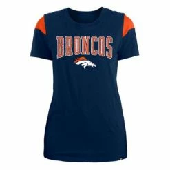NFL Shirts New Era Women's Denver Broncos Glitter T-Shirt