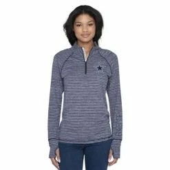 NFL Shirts New Era Women's Dallas Cowboys Space Dye 1/4 Zip
