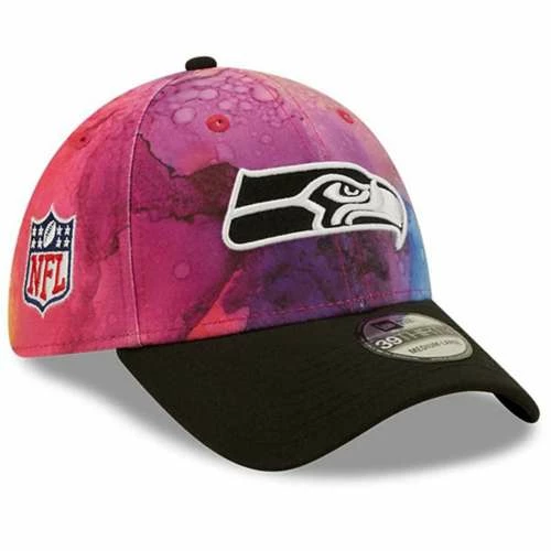 NFL Hats & Caps New Era Seattle Seahawks 2022 Crucial Catch 39Thirty Stretch Fit Hat 5 NFL Hats & Caps New Era Seattle Seahawks 2022 Crucial Catch 39Thirty Stretch Fit Hat - Image 3