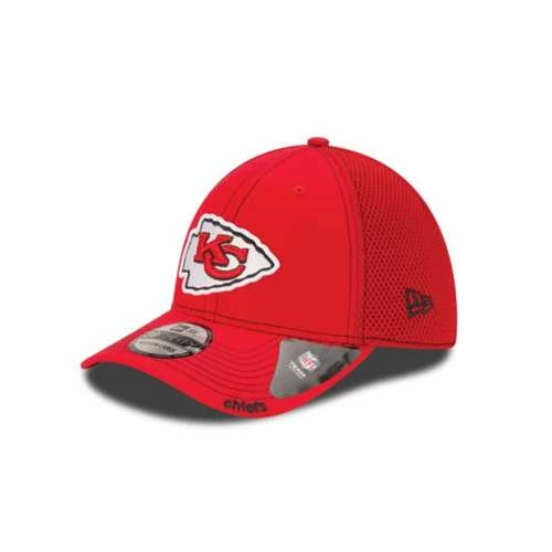 NFL Hats & Caps New Era Kansas City Chiefs Neo Mesh 39Thirty Stretch Fit Hat 3 NFL Hats & Caps New Era Kansas City Chiefs Neo Mesh 39Thirty Stretch Fit Hat