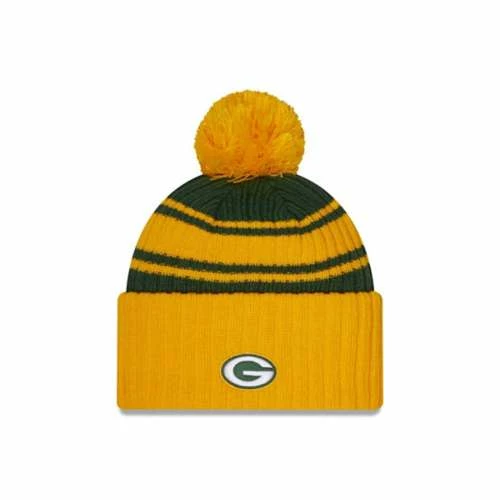 NFL Hats & Caps New Era Green Bay Packers 2022 Sideline Team Sport Beanie 4 NFL Hats & Caps New Era Green Bay Packers 2022 Sideline Team Sport Beanie - Image 2