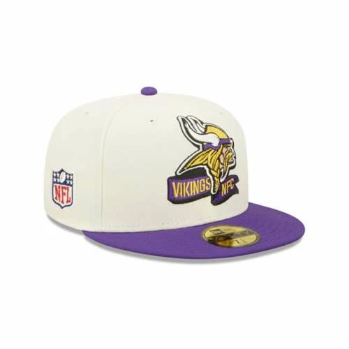 NFL Hats & Caps New Era Minnesota Vikings 2022 Sideline 59Fifty Fitted Hat 5 NFL Hats & Caps New Era Minnesota Vikings 2022 Sideline 59Fifty Fitted Hat - Image 3