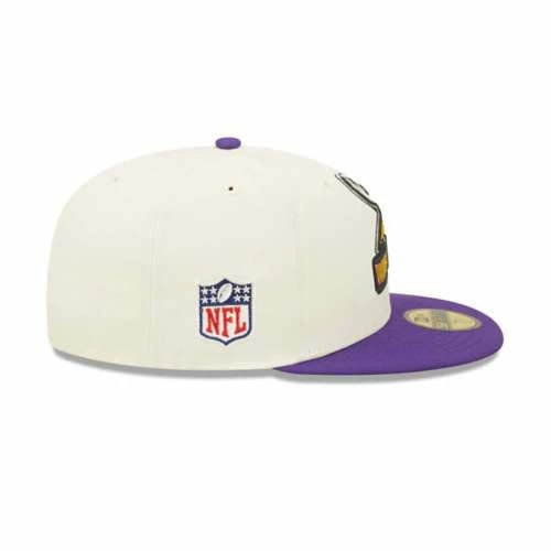 NFL Hats & Caps New Era Minnesota Vikings 2022 Sideline 59Fifty Fitted Hat 7 NFL Hats & Caps New Era Minnesota Vikings 2022 Sideline 59Fifty Fitted Hat - Image 5