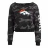 NFL Hoodies & Sweatshirts New Era Women's Denver Broncos Crop Crewneck