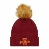 College Hats & Caps New Era Women's Iowa State Cyclones Snowy Knit Beanie -Cheap New Era Store unnamed file 99